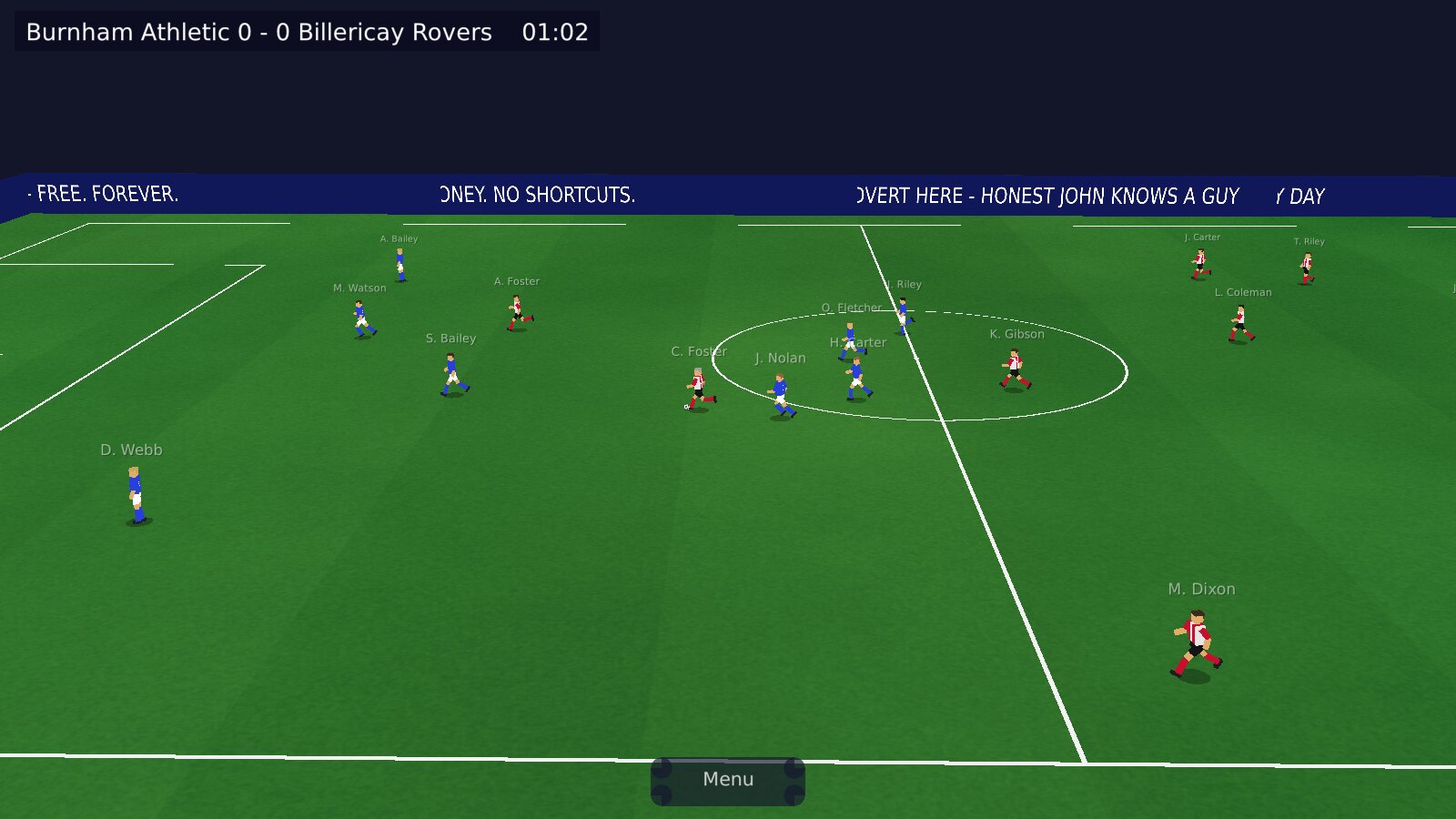Live 3D match