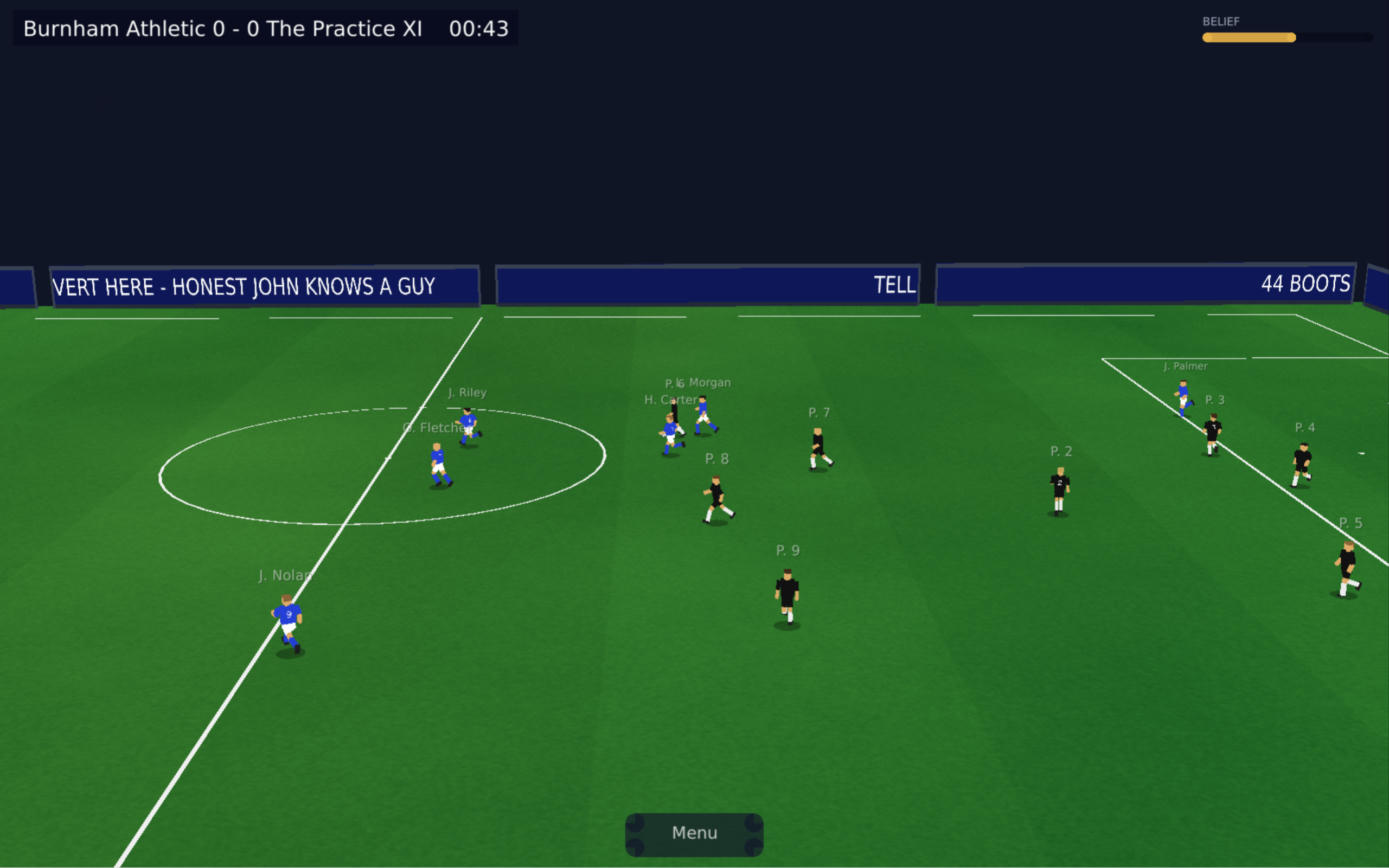 A match live in 3D